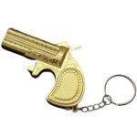 Derringer mit Schlüsselkette - Gas Feuerzeug